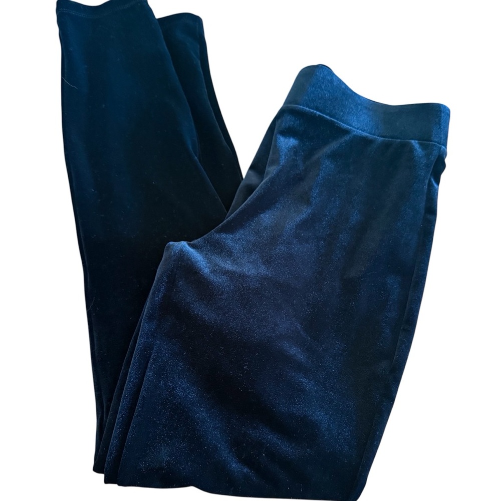 LOFT Women's Black Velour Skinny Leggings Pants Size Small New with tags!